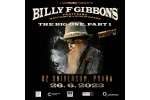 BILLY F GIBBONS koncert Praha 26.6.2023, vstupenky online