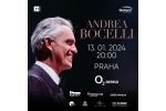 ANDREA BOCELLI koncert Praha 13.1.2024, vstupenky online