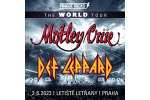 PRAGUE ROCKS Def Leppard & Mötley Crüe concierto Praga-Praha 2.6.2023, entradas en linea